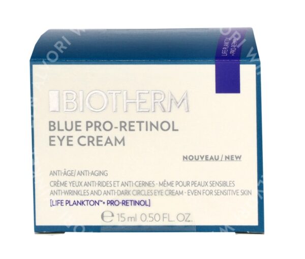 Biotherm Blue Pro-Retinol Eye Cream 15ml For Sensitive Skin - Afbeelding 3