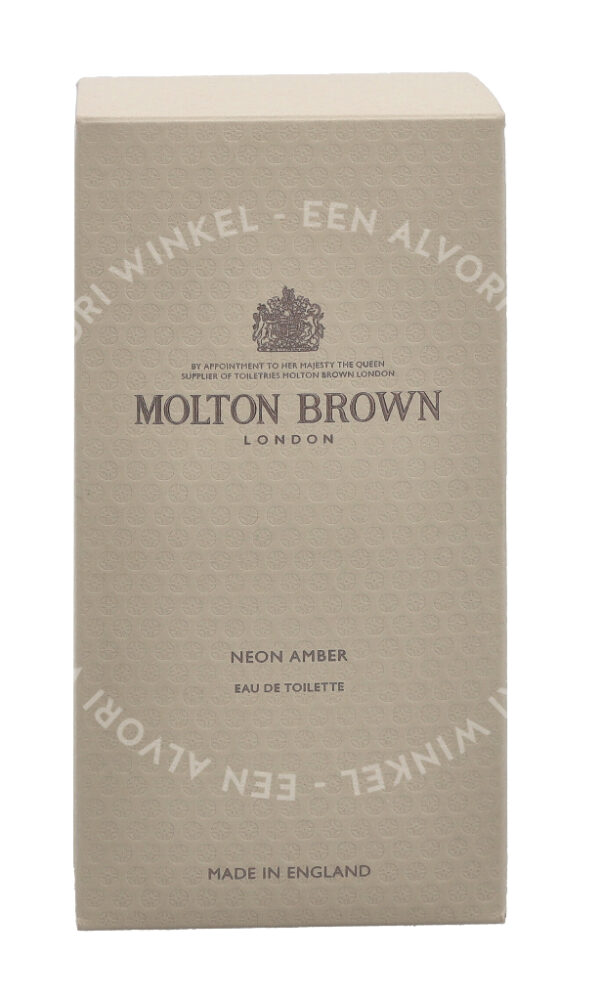M.Brown Neon Amber Edt Spray 100ml - Afbeelding 3