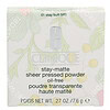 Clinique Stay-Matte Sheer Pressed Powder 7,6g #01 Stay Buff (VF) - Afbeelding 3