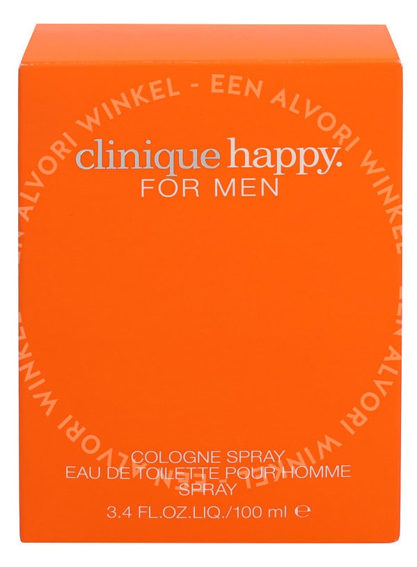 Clinique Happy For Men Cologne Edt Spray 100ml - Afbeelding 3