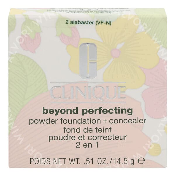 Clinique Beyond Perfecting Powder Foundation + Concealer 14,5g #02 Alabaster - Afbeelding 3