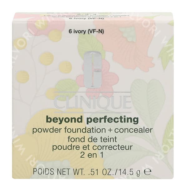 Clinique Beyond Perfecting Powder Foundation + Concealer 14,5g #06 Ivory - Afbeelding 3