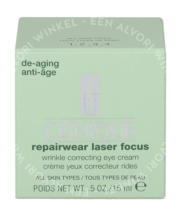 Clinique Repairwear Laser Focus Eye Cream 15ml All Skin Types Anti-Age - Afbeelding 3