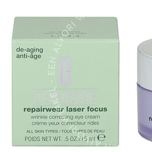Clinique Repairwear Laser Focus Eye Cream 15ml All Skin Types Anti-Age