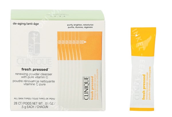 Clinique Fresh Pressed Renewing Powder Cleanser 14g 28X0