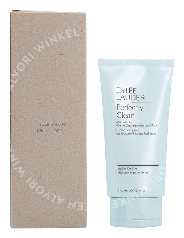 E.Lauder Perfectly Clean Creme Cleanser/Moist Mask 150ml Dry Skin