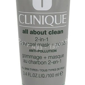 Clinique All About Clean 2-In-1 Charcoal Mask + Scrub 100ml