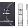Chanel Bleu De Chanel Pour Homme Giftset 60ml 3x Edp Spray 20ml Refill - Travel Sprays