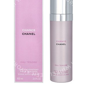 Chanel Chance Eau Tendre Fragrance Mist 100ml Sheer Moisture Mist