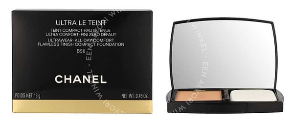 Chanel Ultra Le Teint Flawless Finish Compact Foundation 13g B50