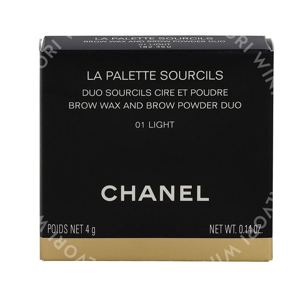Chanel La Palette Sourcils Brow Powder Duo 4g #01 Light - Afbeelding 3