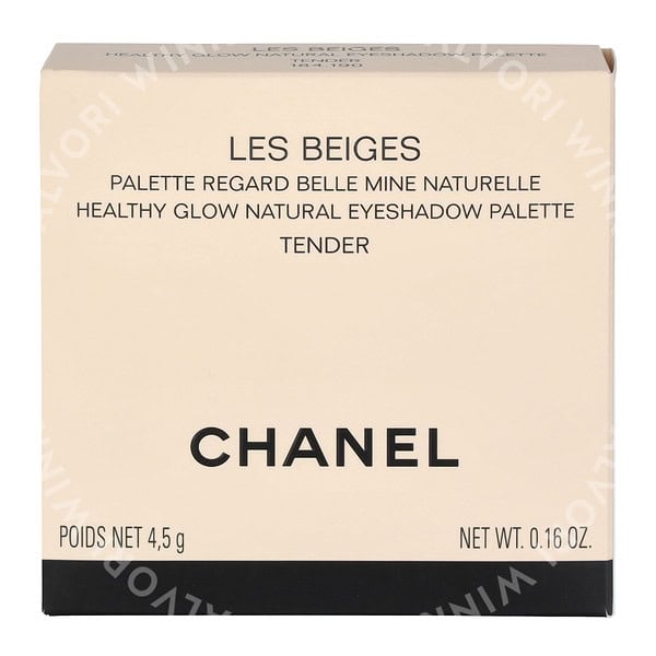 Chanel Les Beiges Healthy Glow Natural Eyeshadow Palette 4,5g Tender - Afbeelding 3