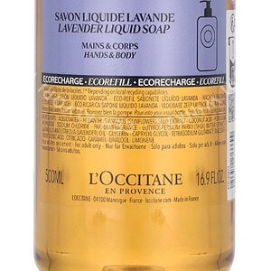 L'Occitane Lavender Liquid Hand & Body Soap - Refill 500ml