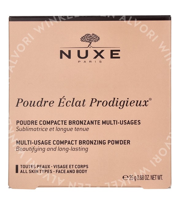 Nuxe Poudre Eclat Prodigieux 25g Multi-Usage Compact Bronzing Powder/All Skin Types - Afbeelding 3