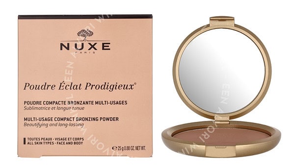 Nuxe Poudre Eclat Prodigieux 25g Multi-Usage Compact Bronzing Powder/All Skin Types