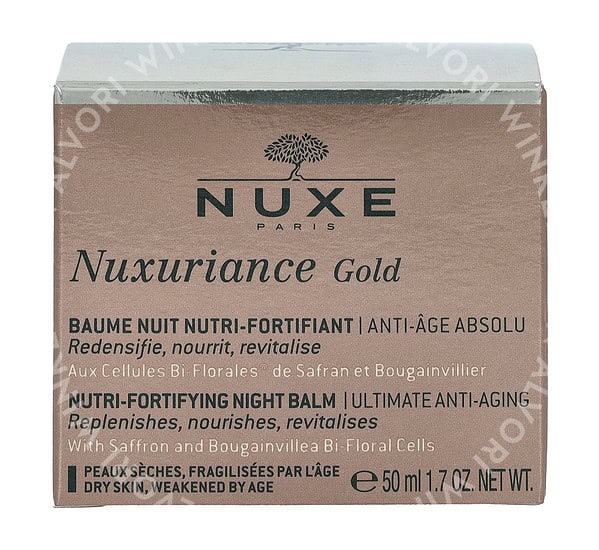 Nuxe Nuxuriance Gold Nutri-Fortifying Night Balm 50ml Ultimate Anti-Aging, Dry Skin, Weakened By Age. - Afbeelding 3