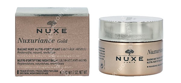 Nuxe Nuxuriance Gold Nutri-Fortifying Night Balm 50ml Ultimate Anti-Aging, Dry Skin, Weakened By Age.