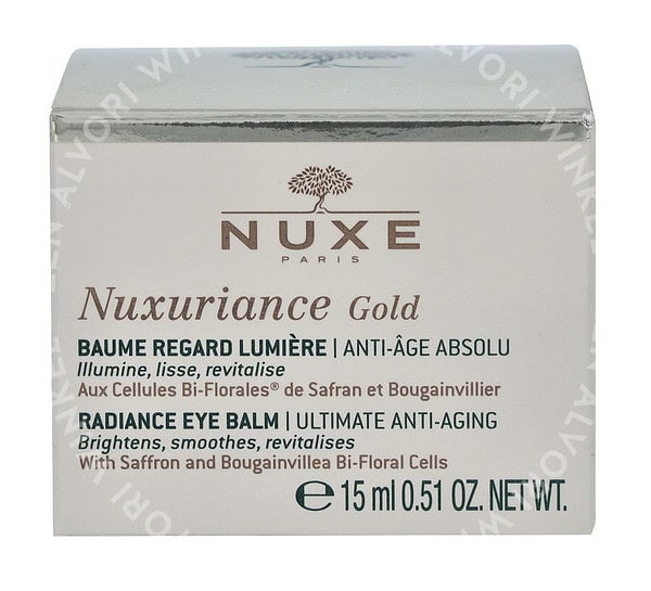 Nuxe Nuxuriance Gold Radiance Eye Balm 15ml Ultimate Anti-Aging, Brightens, smoothes, Revitalises - Afbeelding 3