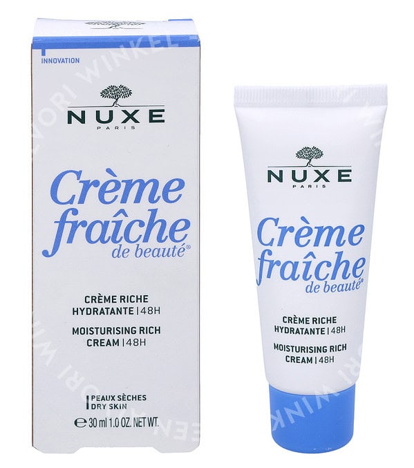 Nuxe 48HR Moisturising Rich Cream 30ml For Dry Skin