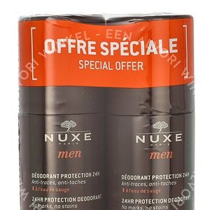 Nuxe Men 24HR Protection Deo Roll-On Duo Set 100ml 2x50ml