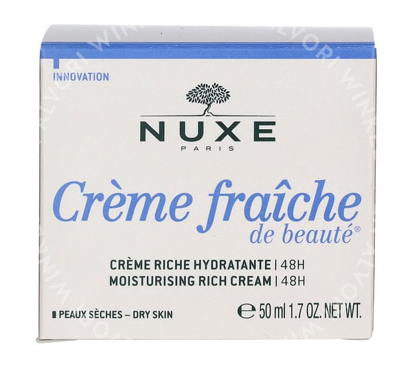 Nuxe Creme Fraiche De Beaute 48H Moisturising Rich Cream 50ml Skin Dry - Afbeelding 3