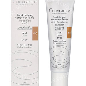 Avene Couvrance Fluid Foundation Corrector SPF20 30ml #4.0 Honey