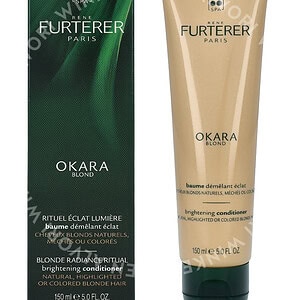 Rene Furterer Okara Blond Brightening Conditioner 150ml Natural, Highlighted Or Colored Blonde Hair