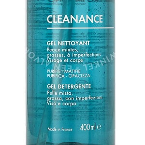 Avene Cleanance Cleansing Gel 400ml For Oily, Blemish-Prone Skin