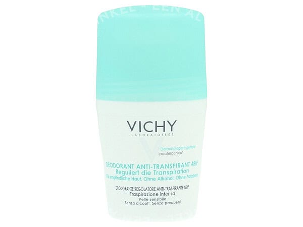 Vichy 48Hr Anti-Perspirant Roll-On 50ml Sensitive Skin - Alcohol Free