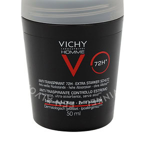 Vichy Homme Roll On Deodorant Sensitive Skin 72H 50ml Sensitive skin