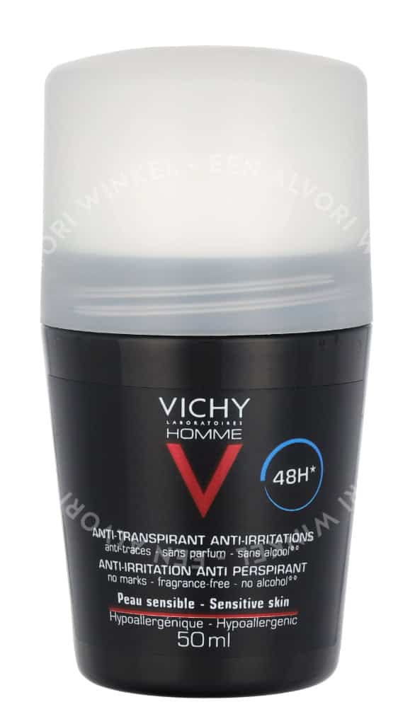 Vichy Homme 48H Anti-Transpirant Deo Roll-On Anti-Perspirant & Anti-Irritation 50ml