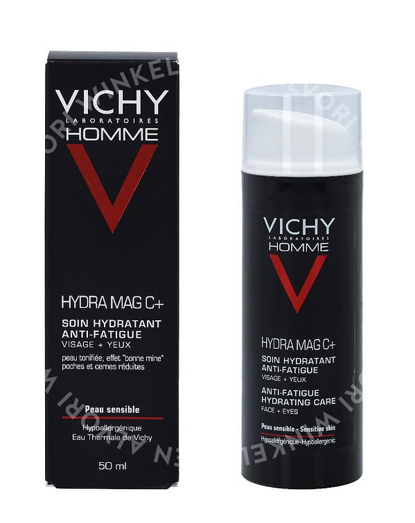 Vichy Homme Hydramag C Anti Fatigue Hydrating Care 50ml Face-Eyes / Sensitive Skin