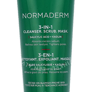 Vichy Normaderm Cleanser 3 In 1 Acne Treatment 125ml Scrub+ Cleanser+ Mask, Sensitive Skin