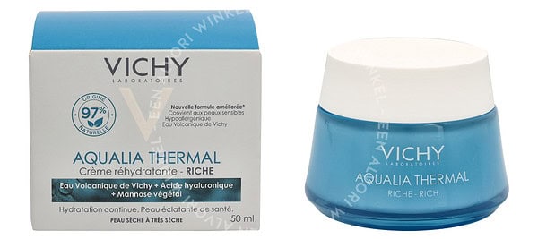 Vichy Aqualia Thermal Rich 48H Hydration 50ml Rehydraterende Creame Rijk