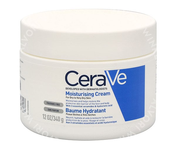 CeraVe Moisturising Cream 340g For Dry To Very Dry Skin - Afbeelding 2