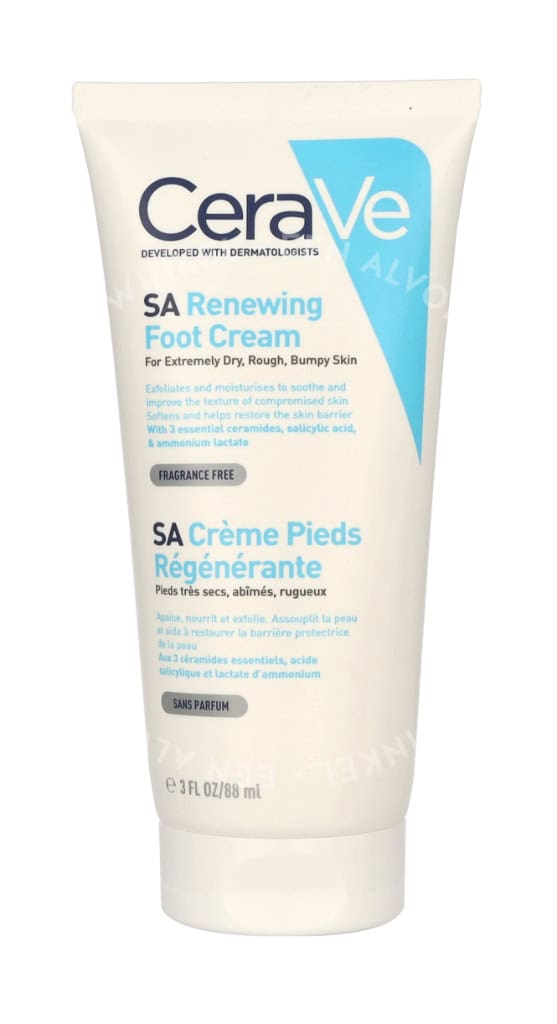 CeraVe SA Renewing Foot Cream 88ml For Very Dry, Rough, Bumpy Skin - Afbeelding 2