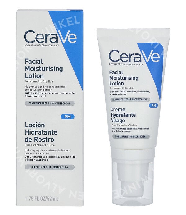 CeraVe Facial Moisturising Lotion 52ml For Normal To Dry Skin