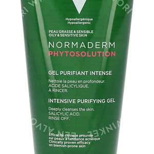 Vichy Normaderm Phytosolution Inten. Purifying Gel 200ml Oily Skin To Sensitive Skin