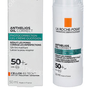 LRP Anthelios Oil Correct Daily Oil-Free Fluid SPF50+ 50ml