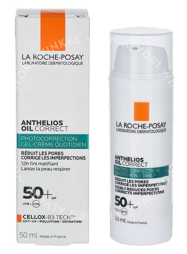LRP Anthelios Oil Correct Daily Oil-Free Fluid SPF50+ 50ml
