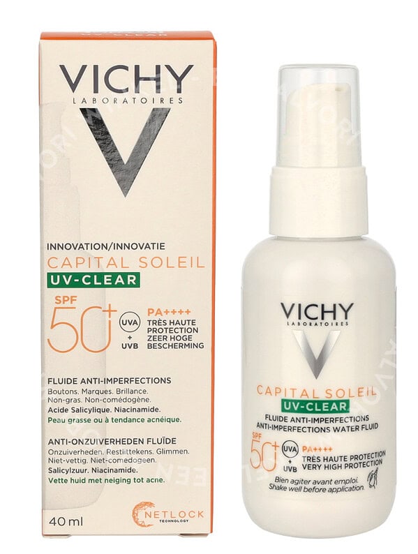Vichy Capital Soleil UV Clear Anti-Imperfections Water SPF50 40ml