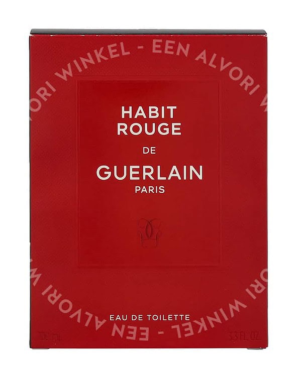 Guerlain Habit Rouge Edt Spray 100ml - Afbeelding 3