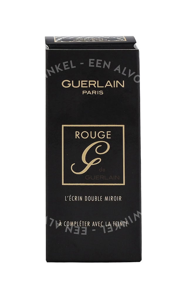 Guerlain Rouge G The Double Mirror Lipstick Case 1stuk French Chevron - Afbeelding 3