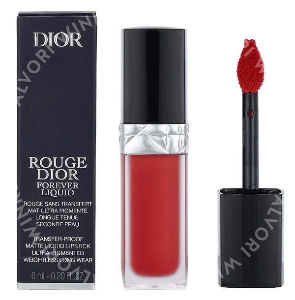 Dior Rouge Dior Forever Liquid Lipstick 6ml #999 Forever Dior