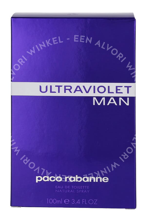 Paco Rabanne Ultraviolet Man Edt Spray 100ml - Afbeelding 3