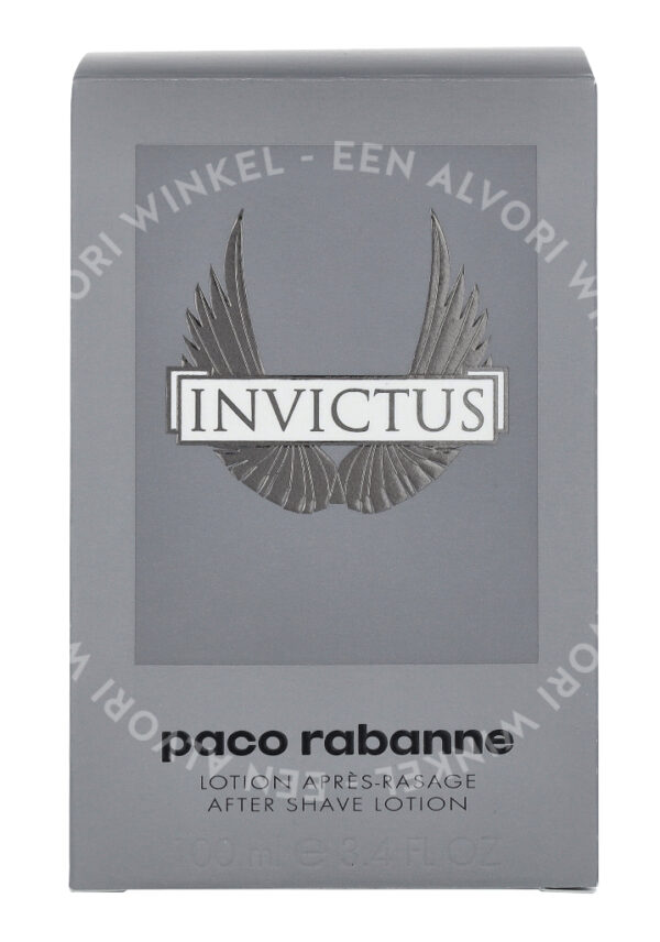 Paco Rabanne Invictus After Shave Lotion 100ml - Afbeelding 3