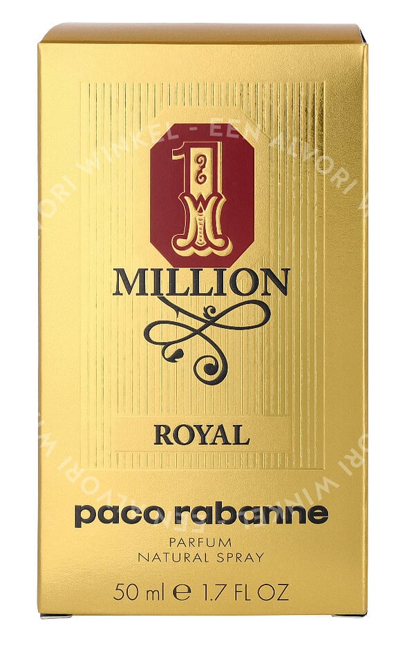 Paco Rabanne 1 Million Royal Edp Spray 50ml - Afbeelding 3