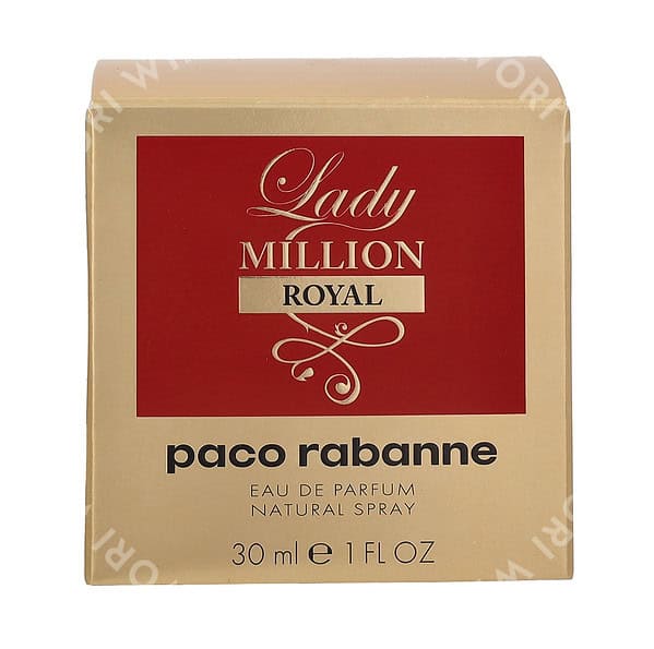 Paco Rabanne Lady Million Royal Edp Spray 30ml - Afbeelding 3