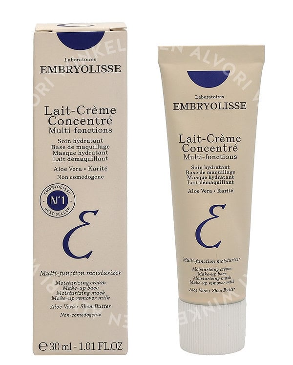 Embryolisse Multi-Function Moisterizer 30ml Cream - Make-Up base - Mask - Make-Up Remover Milk