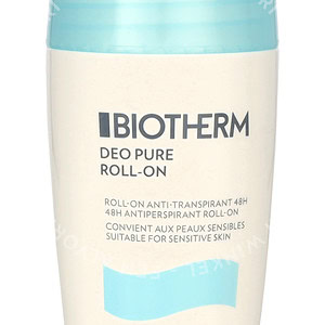 Biotherm Deo Pure Antiperspirant Roll-On 75ml Alcohol Free - With Mineral Complex - Sensitive Skin